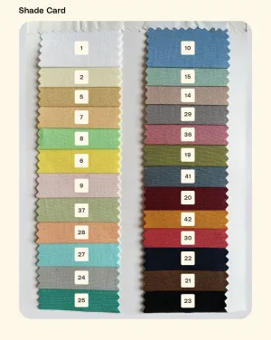 70% Cotton 30% Linen Mill Dyed Fabric 58"