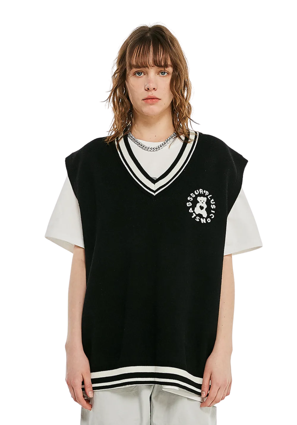 Bear Knit Vest