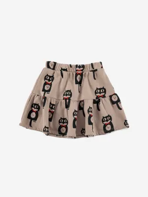 Bobo Choses Cat O'Clock AOP Skirt