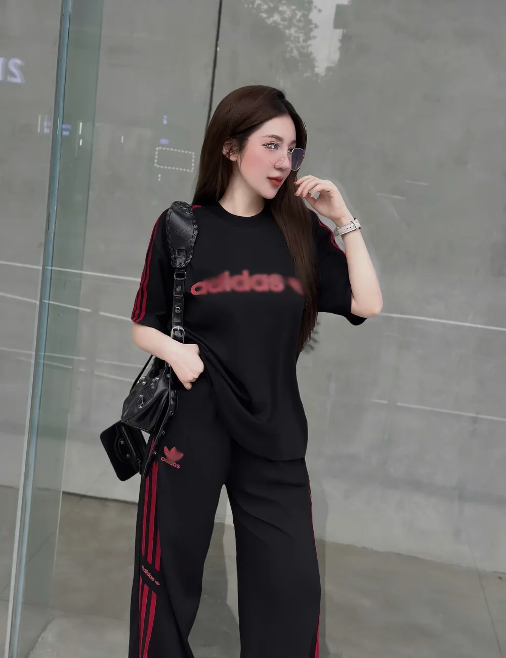 Bow Top & Short Skirt Set - Versatile Fashion