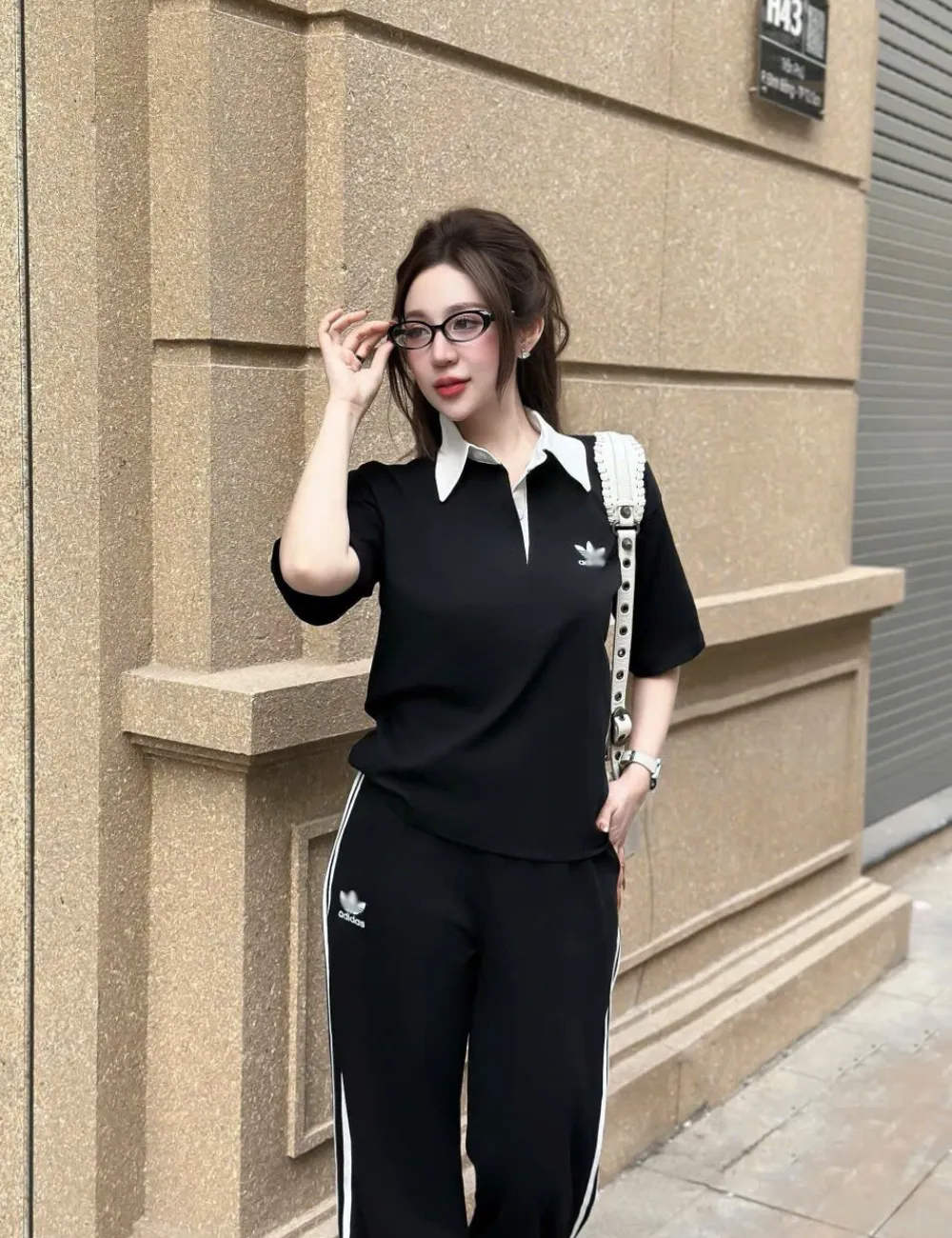 Bow Top & Short Skirt Set - Versatile Fashion