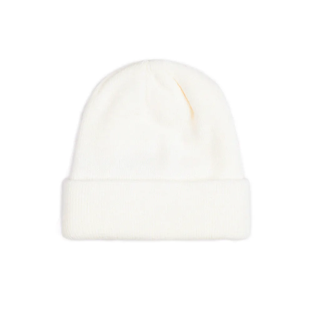 BS GLOSSY WAPPEN BEANIE IVORY
