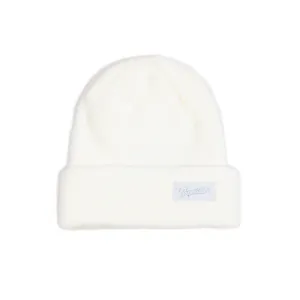 BS GLOSSY WAPPEN BEANIE IVORY