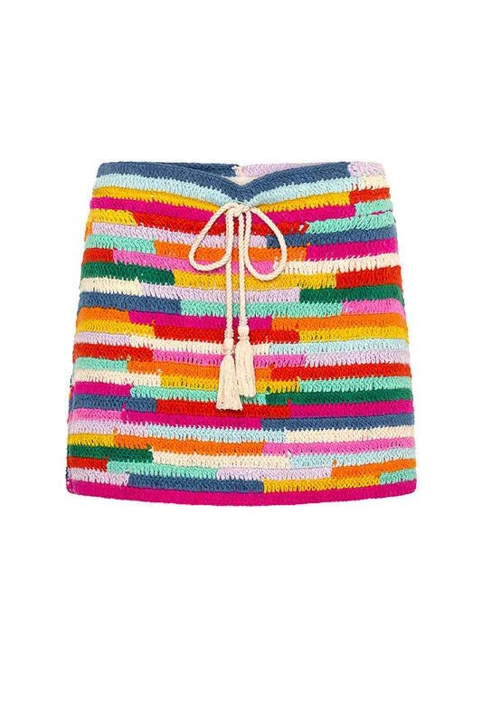 Crochet Mini Skirt