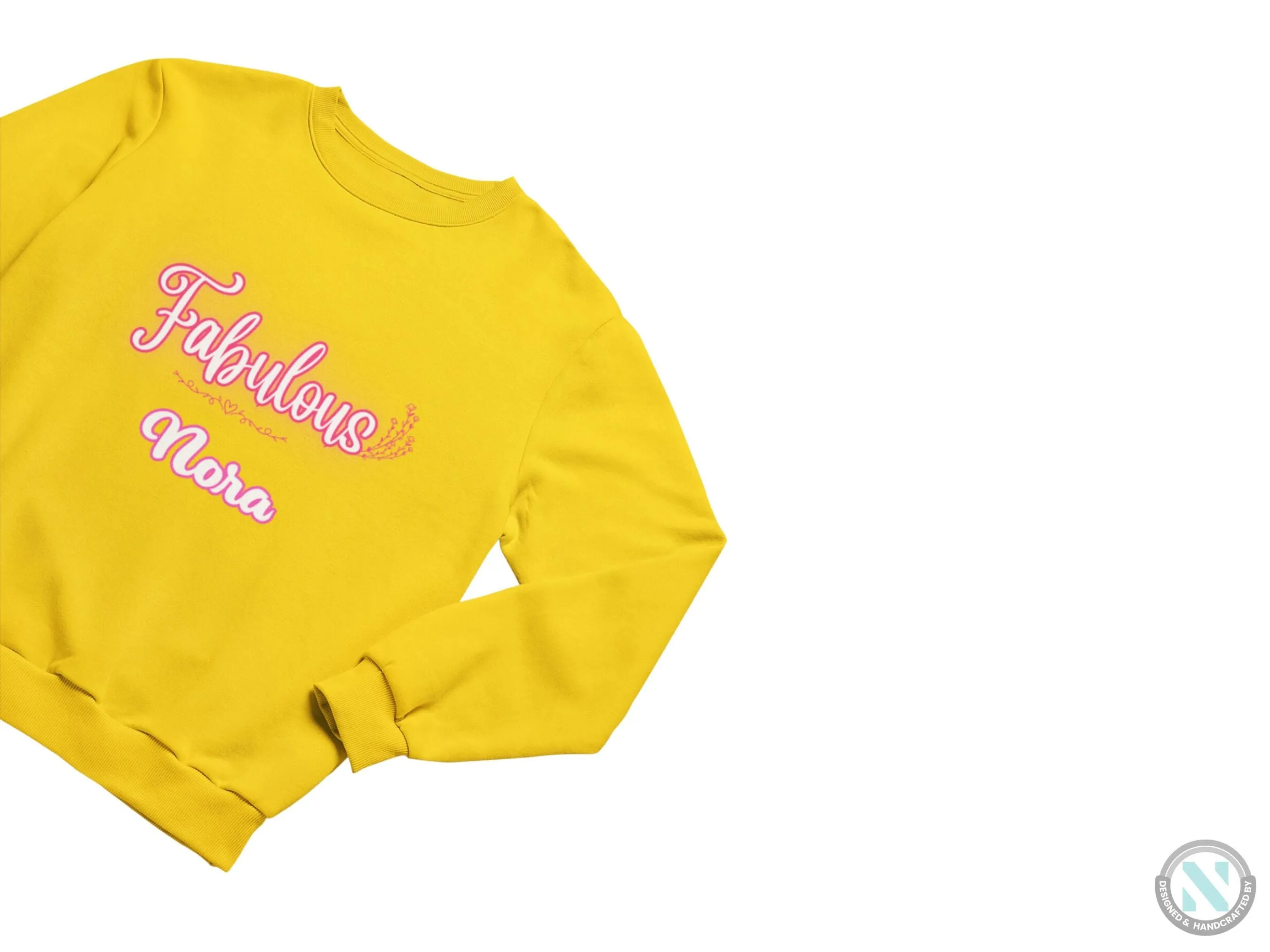 Custom Jumper Toddler Girls Sweatshirt Gift with Fabulous Text