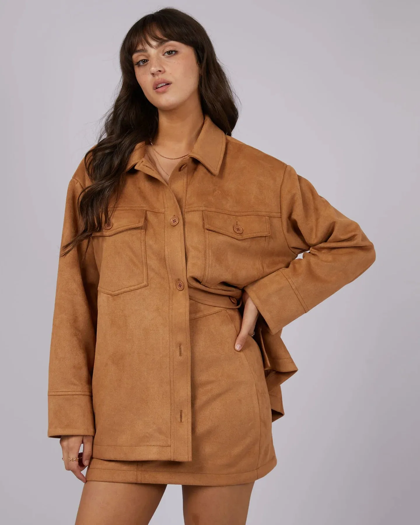 Dallas Suede Skirt