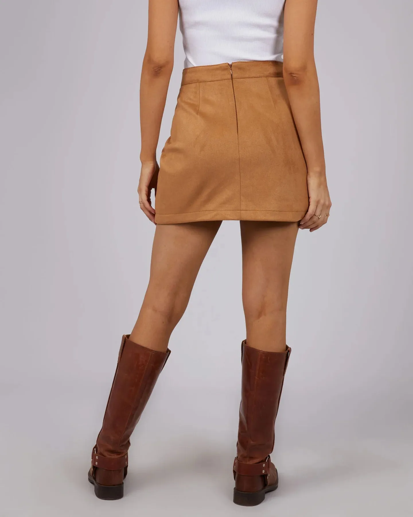 Dallas Suede Skirt