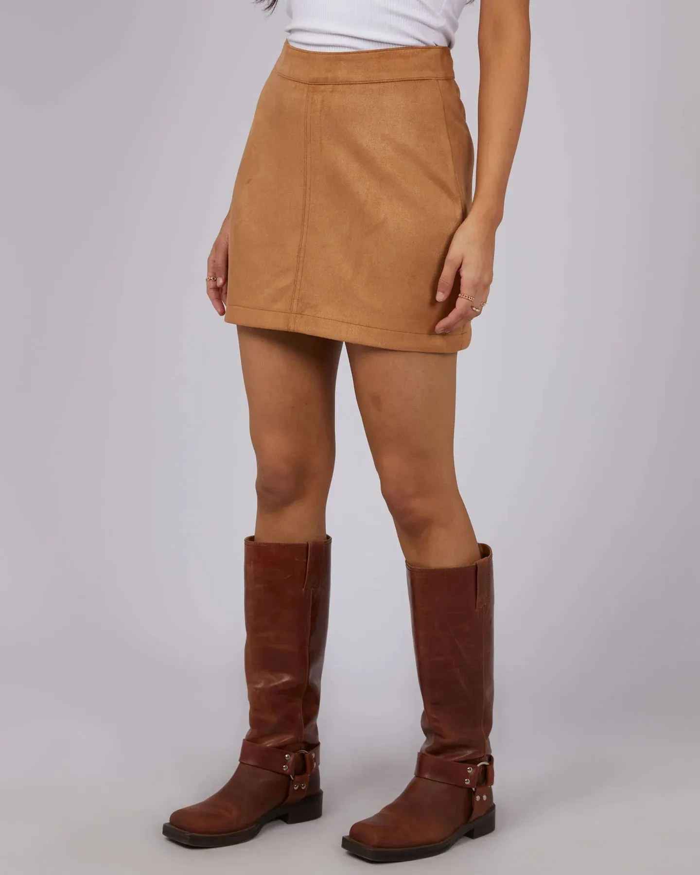 Dallas Suede Skirt