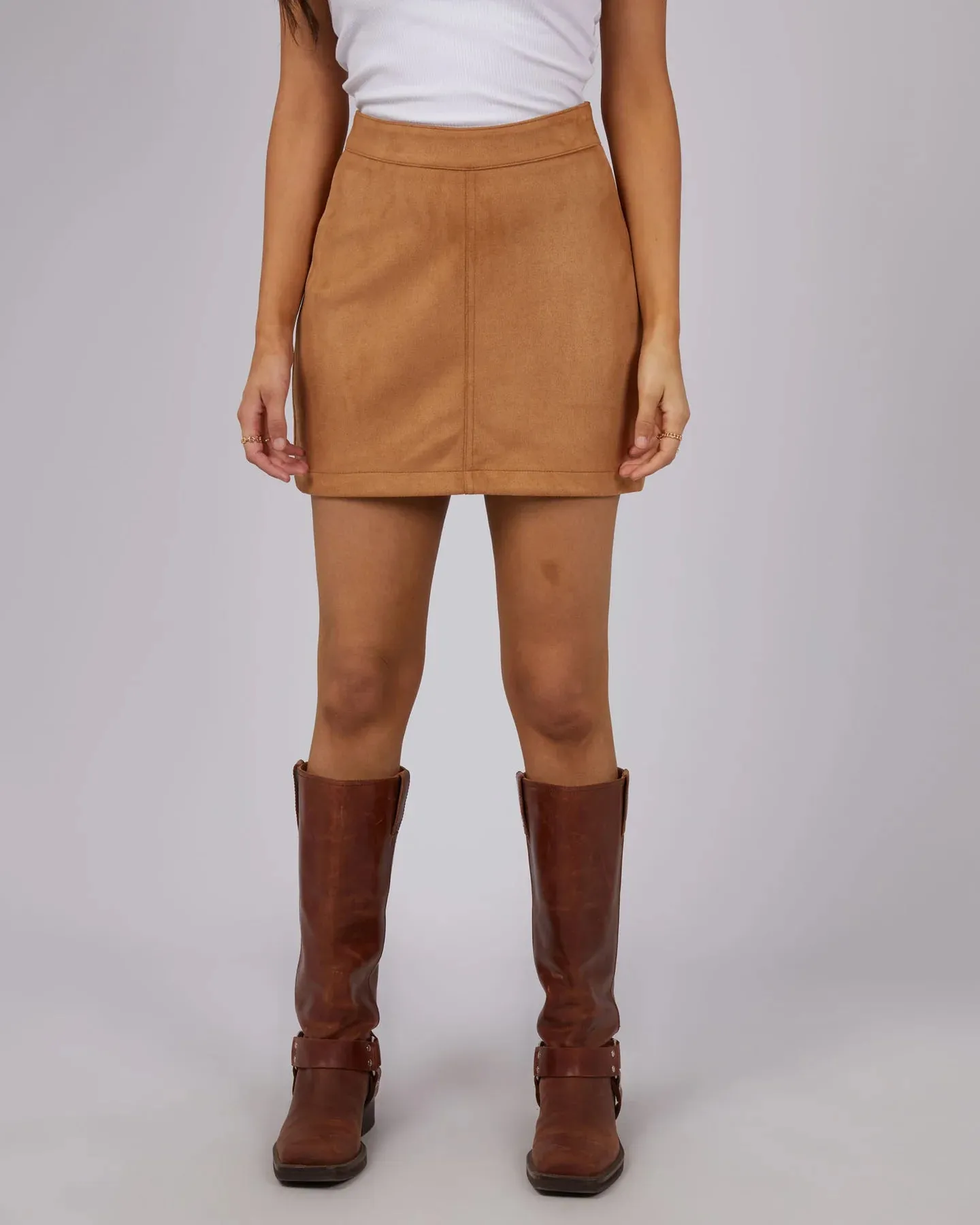 Dallas Suede Skirt