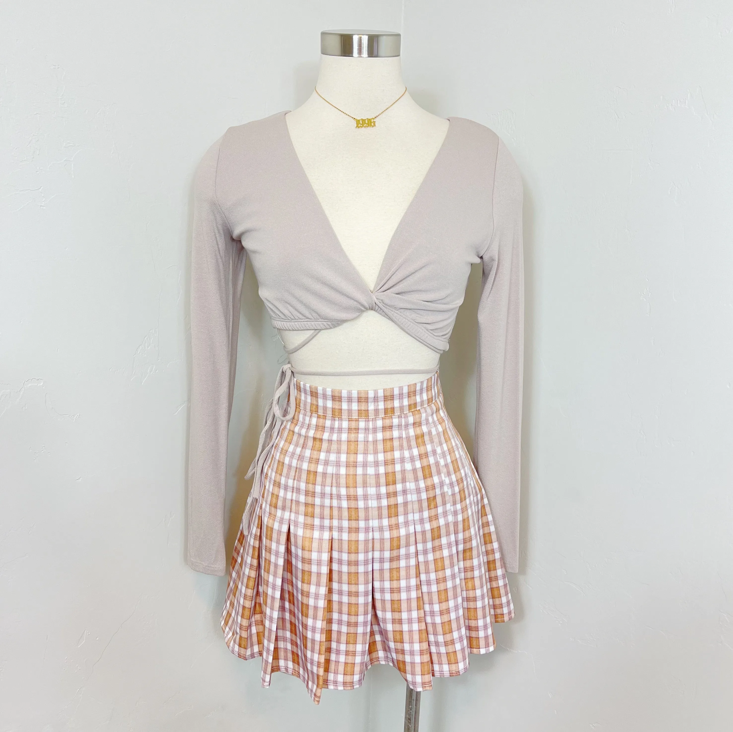 Delaney Skirt - Taupe
