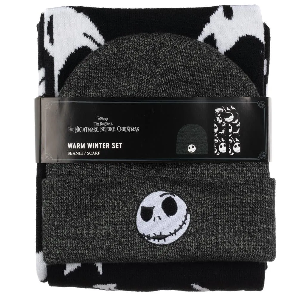 Disney - The Nightmare Before Christmas Beanie & Scarf Combo