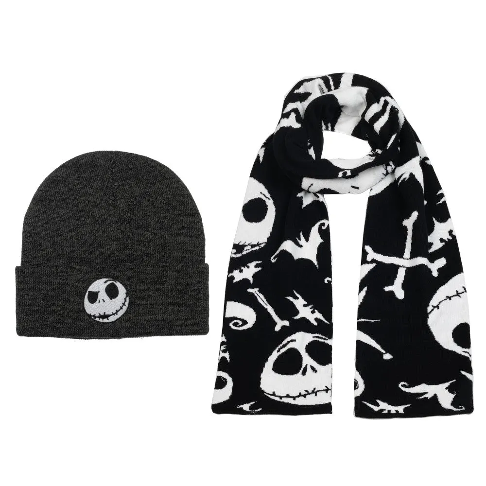 Disney - The Nightmare Before Christmas Beanie & Scarf Combo