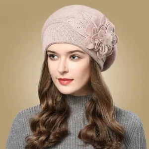Fashion Versatile Thickened Plushed Rabbit Hair Ear Protection Hat