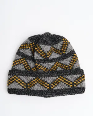 GEO BEANIE BLACK