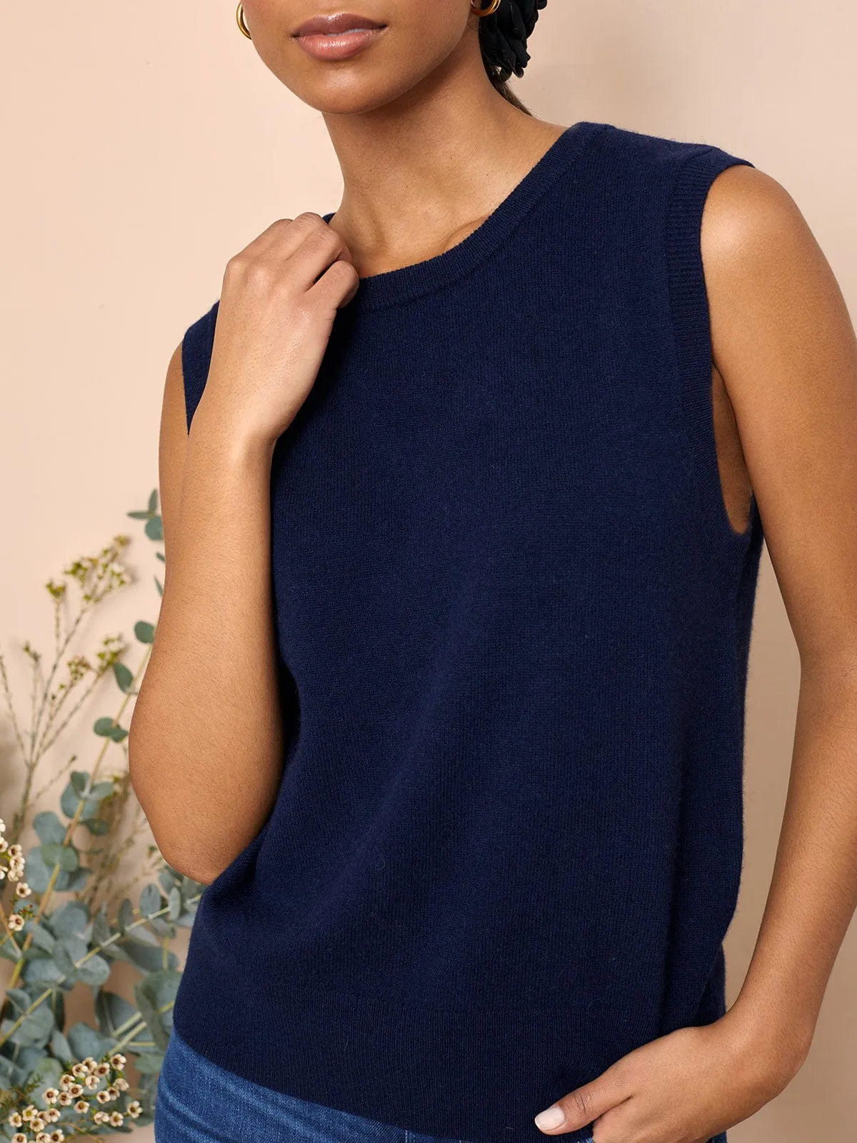 Ivy Crew Tank – Navy