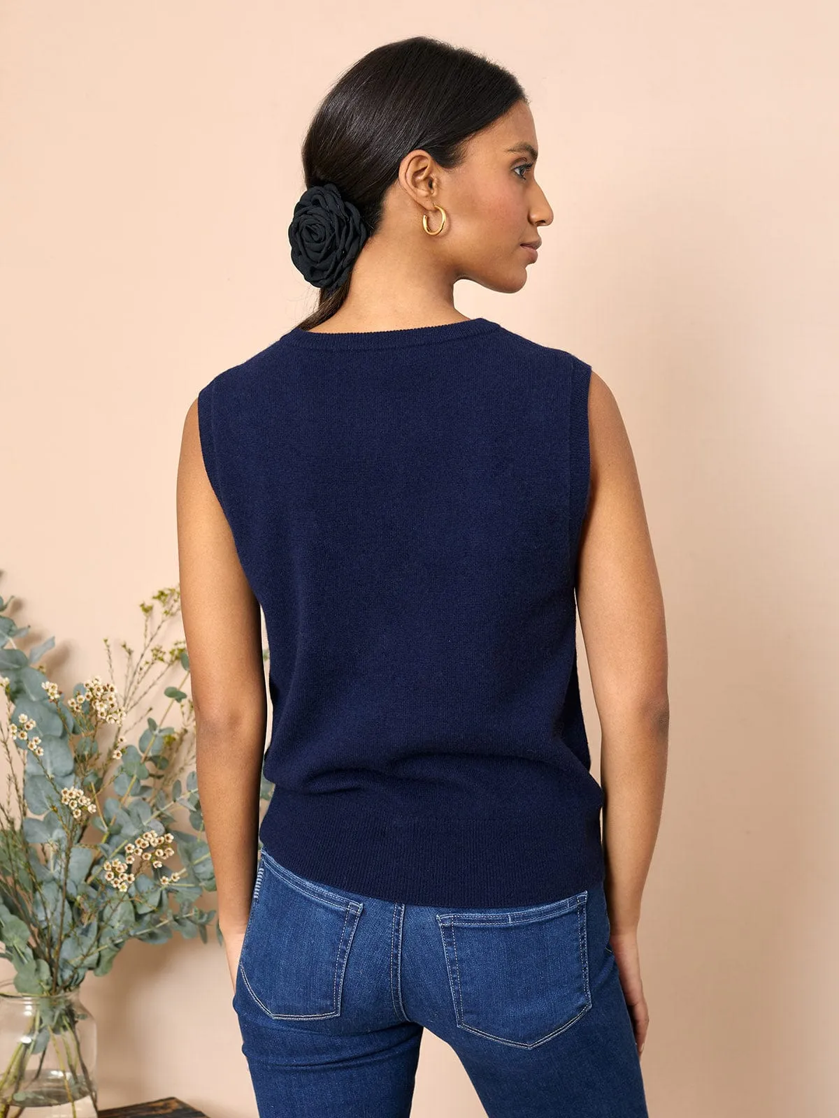 Ivy Crew Tank – Navy