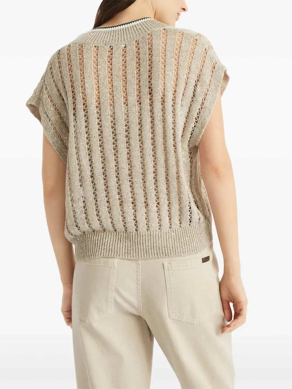 KNITTED VEST