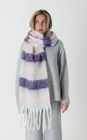 Lyla   Luxe- Stripe Scarf