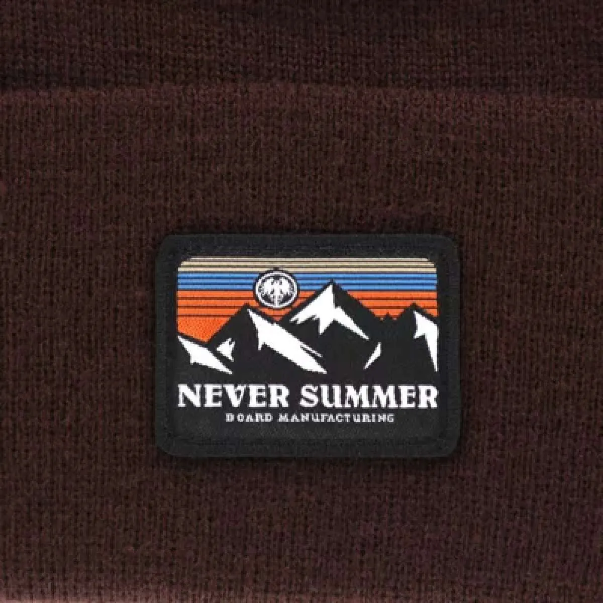 Never Summer Retro Sunset Cuff Beanie 2024