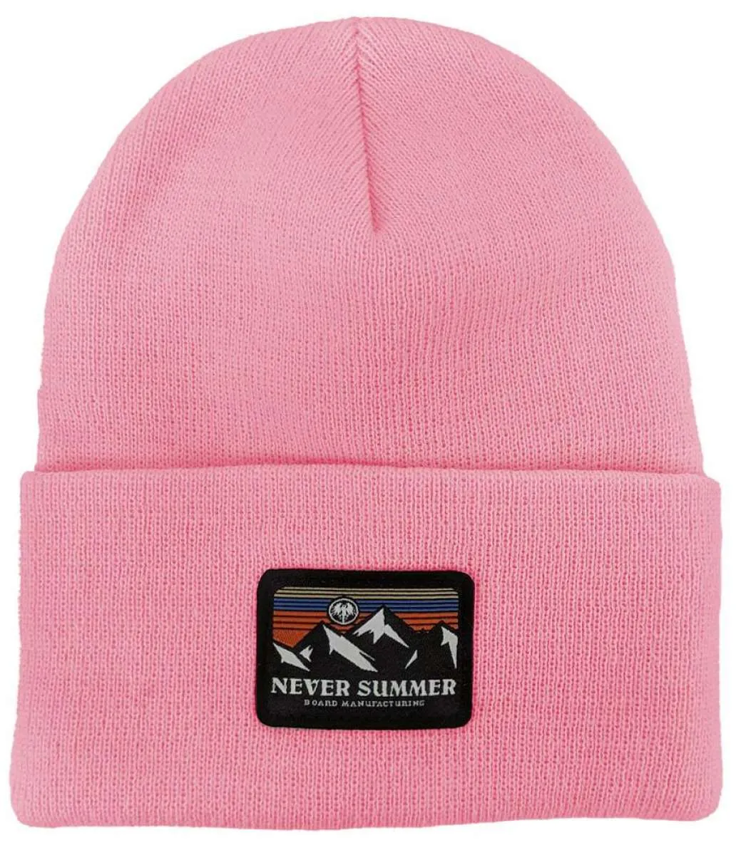 Never Summer Retro Sunset Cuff Beanie 2024
