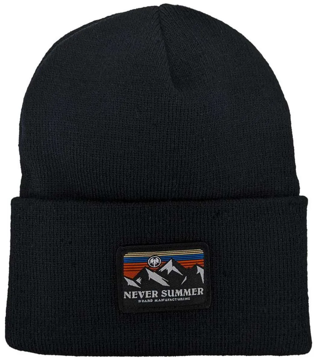 Never Summer Retro Sunset Cuff Beanie 2024