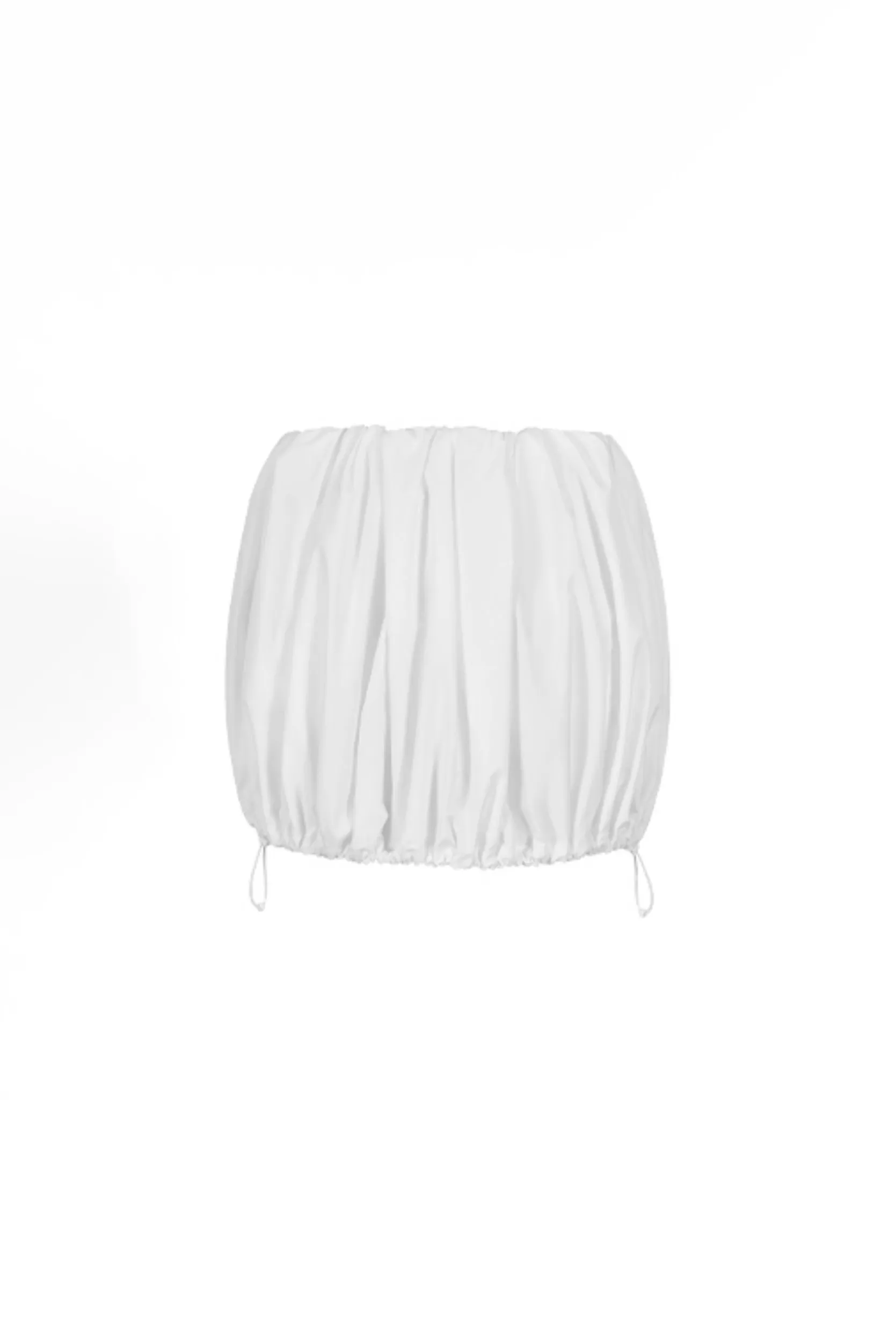 Preppy Mid-Rise Bubble Skirt