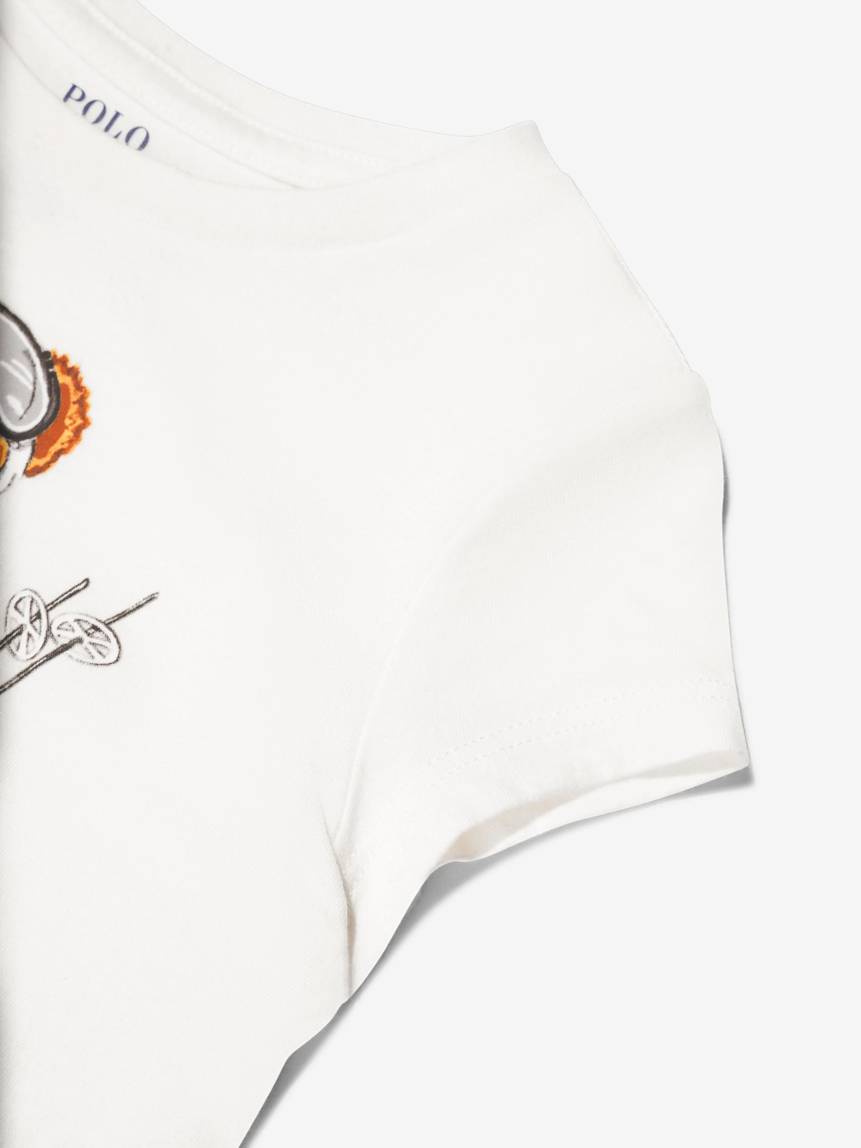 Ralph Lauren Girls Ski Bear T-Shirt