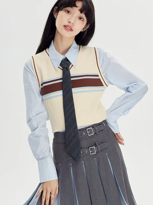 Retro Knitted Vest