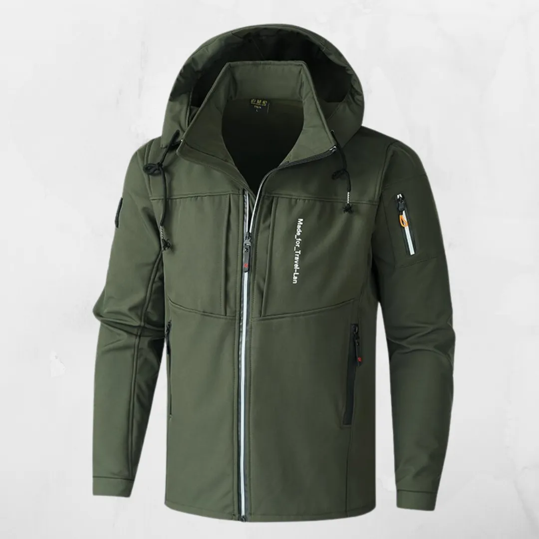 Ryan – Men's Winter Outdoor Jacket – Fleece Lining, Waterproof, and Windproof