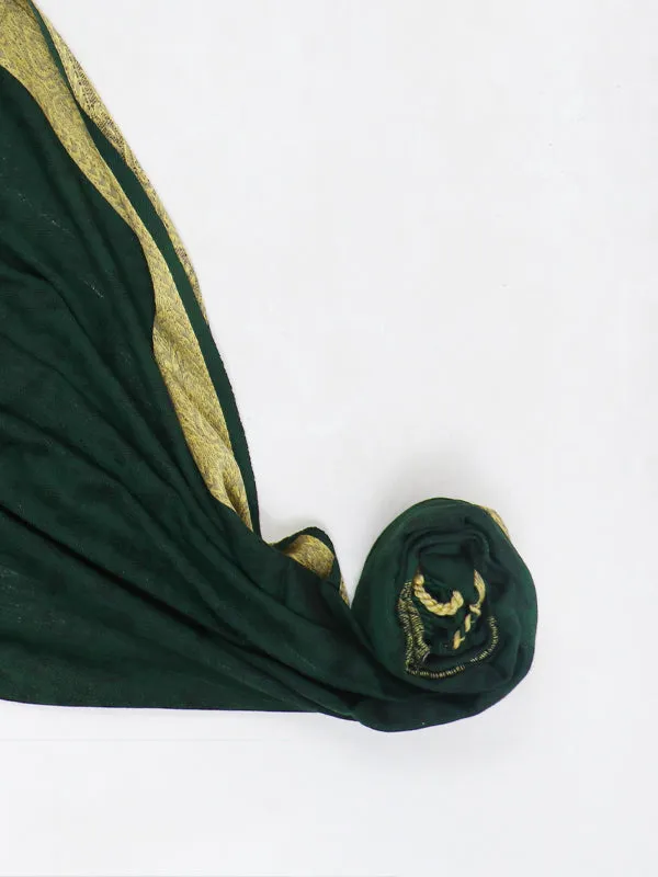 Synthetic Winter Shawl for Women Multicolor