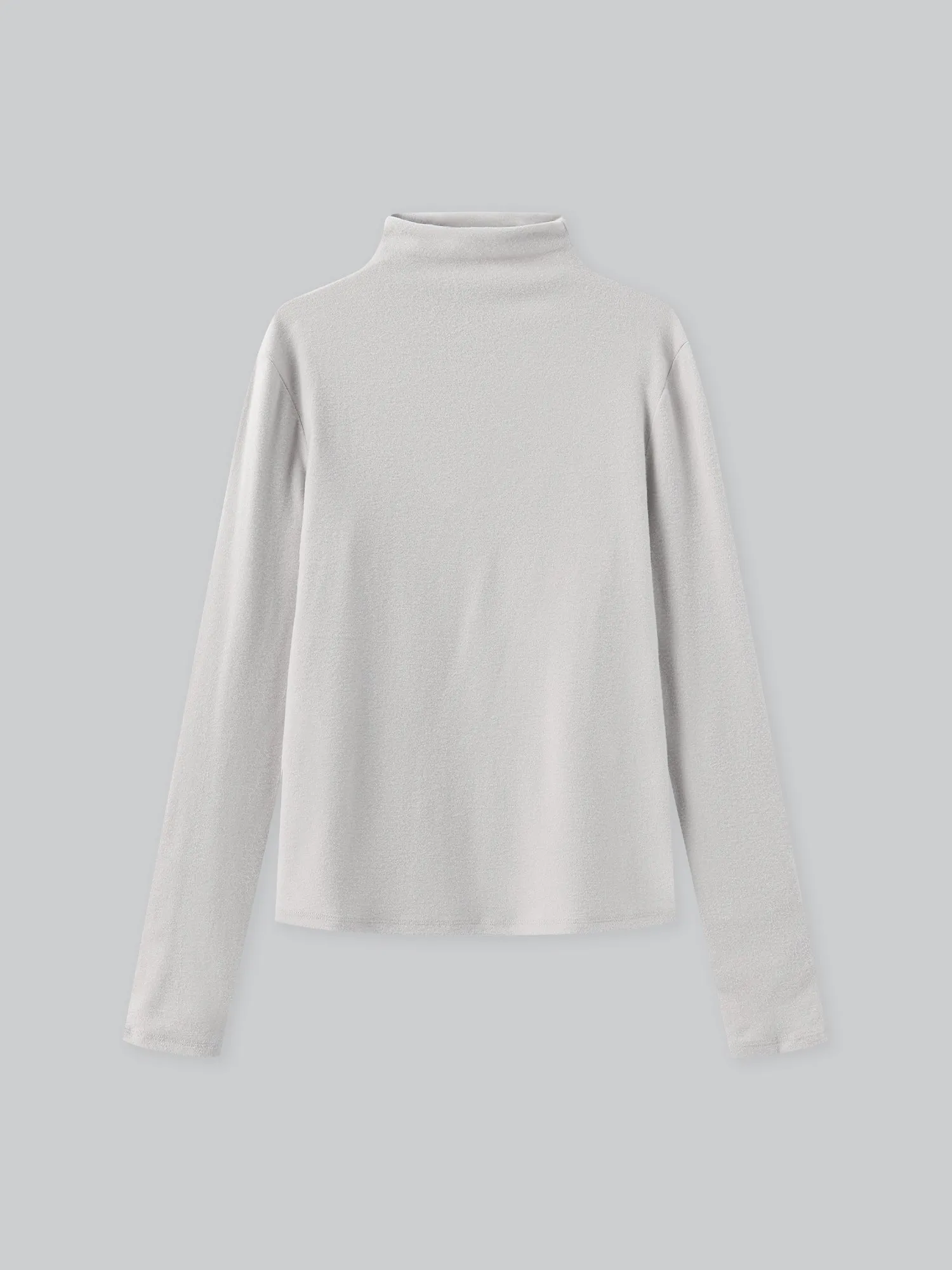 Teddy Furry Funnel Neck Top