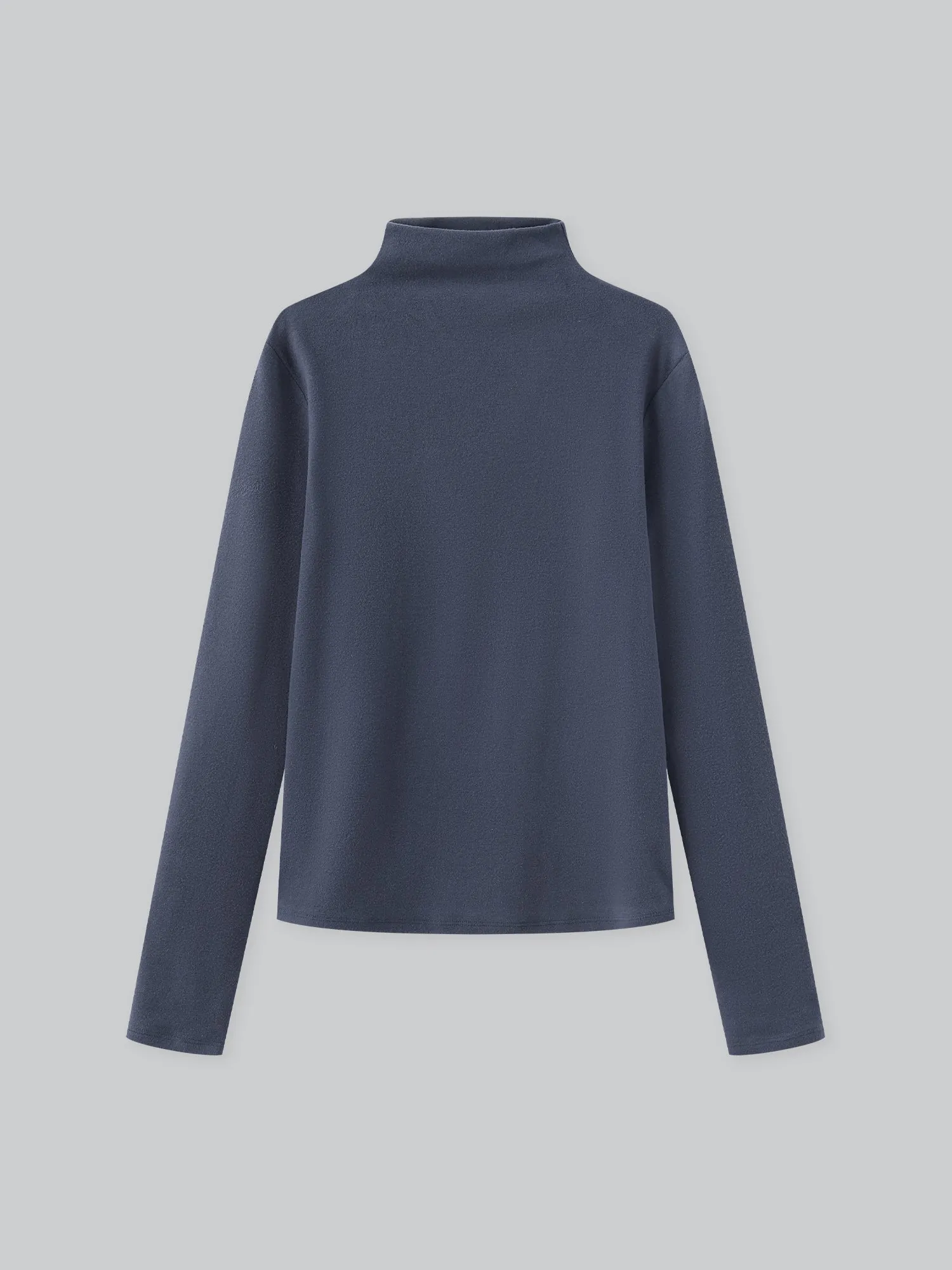 Teddy Furry Funnel Neck Top