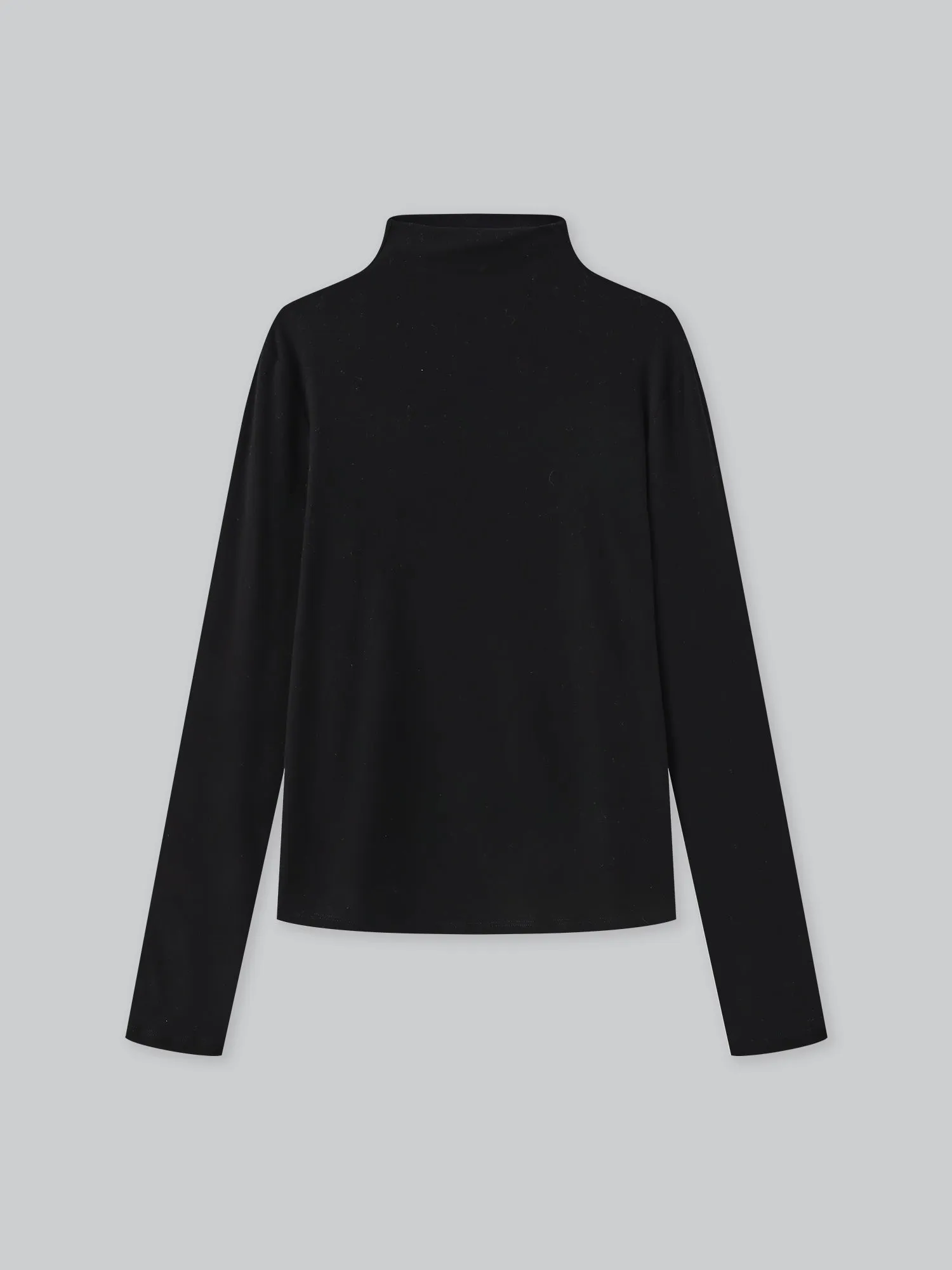 Teddy Furry Funnel Neck Top