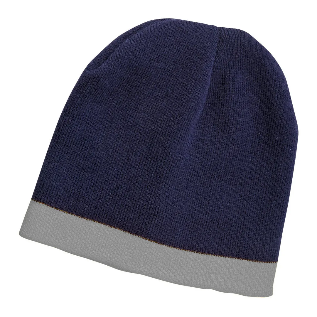 The Contrast Trim Beanie | Adults