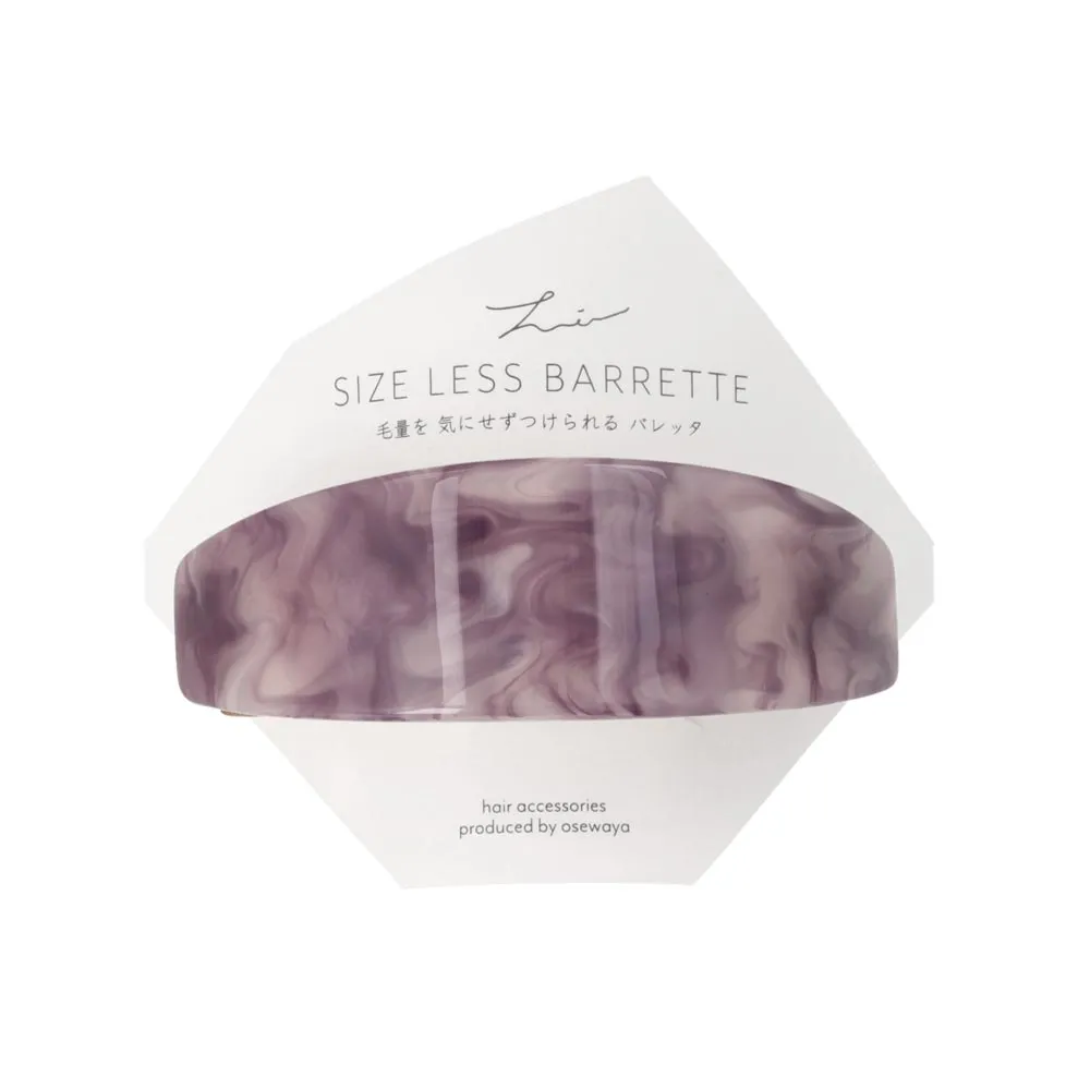 Versatile Acrylic Marble Barrette
