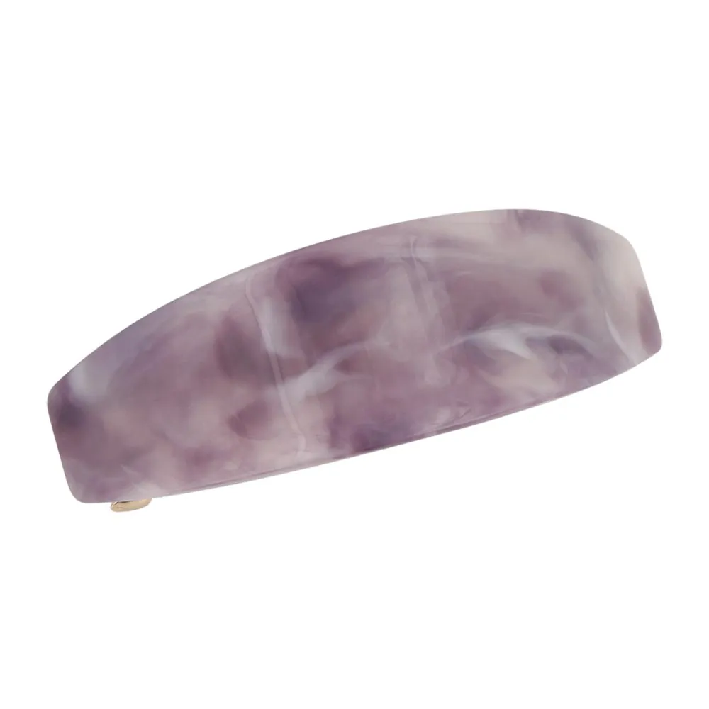 Versatile Acrylic Marble Barrette