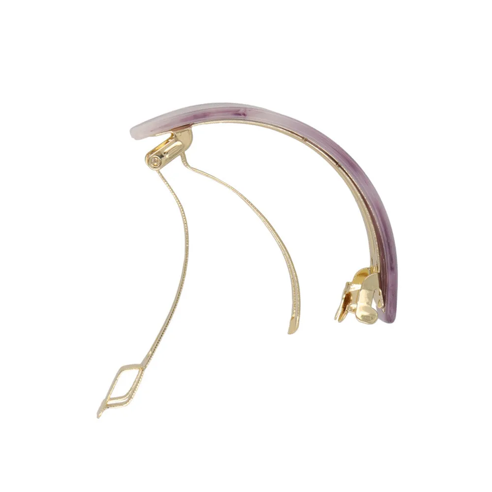 Versatile Acrylic Marble Barrette
