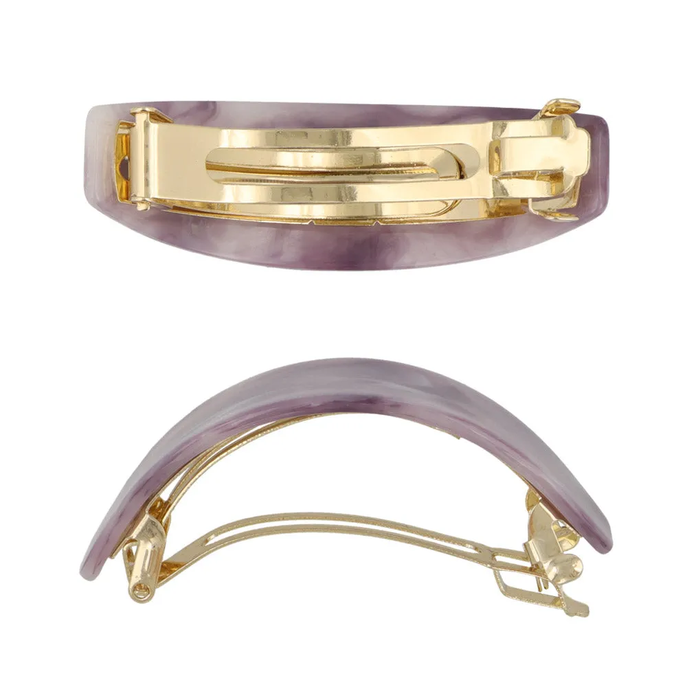 Versatile Acrylic Marble Barrette