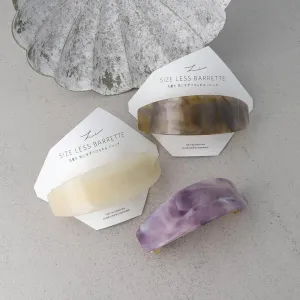 Versatile Acrylic Marble Barrette
