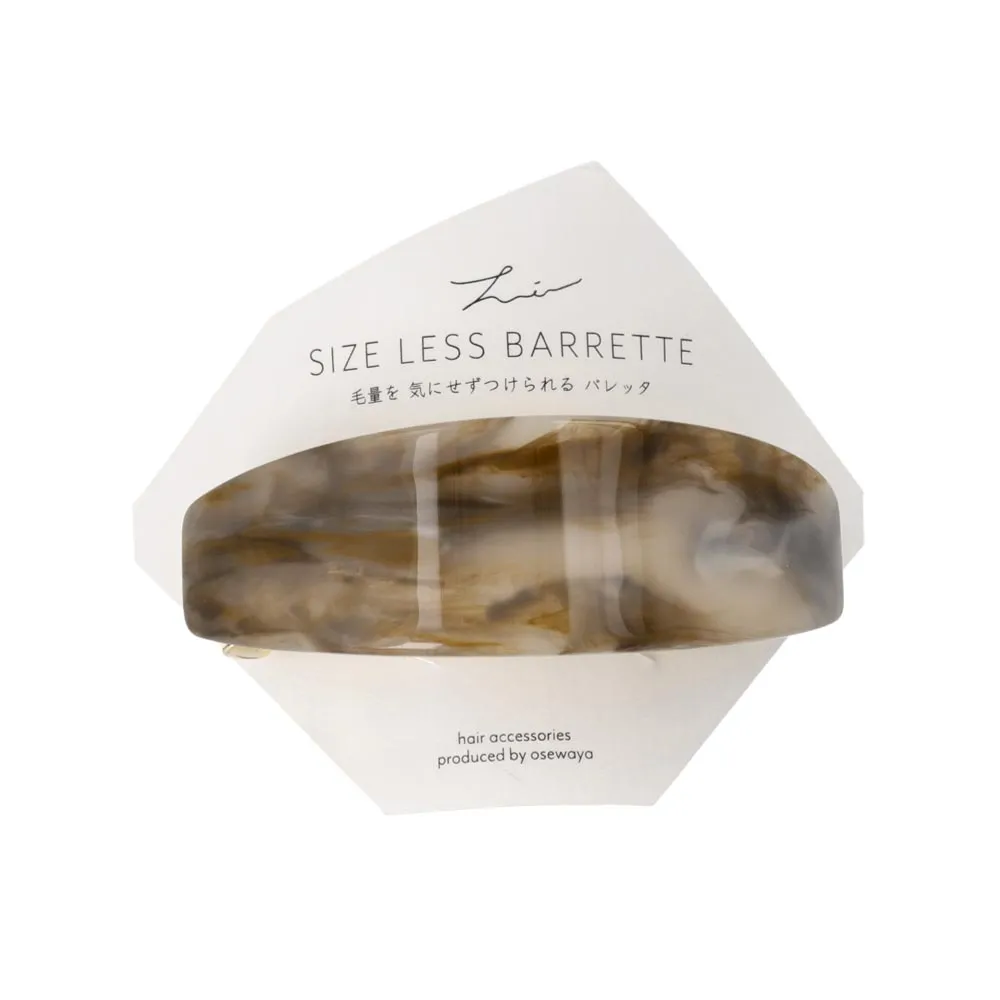 Versatile Acrylic Marble Barrette