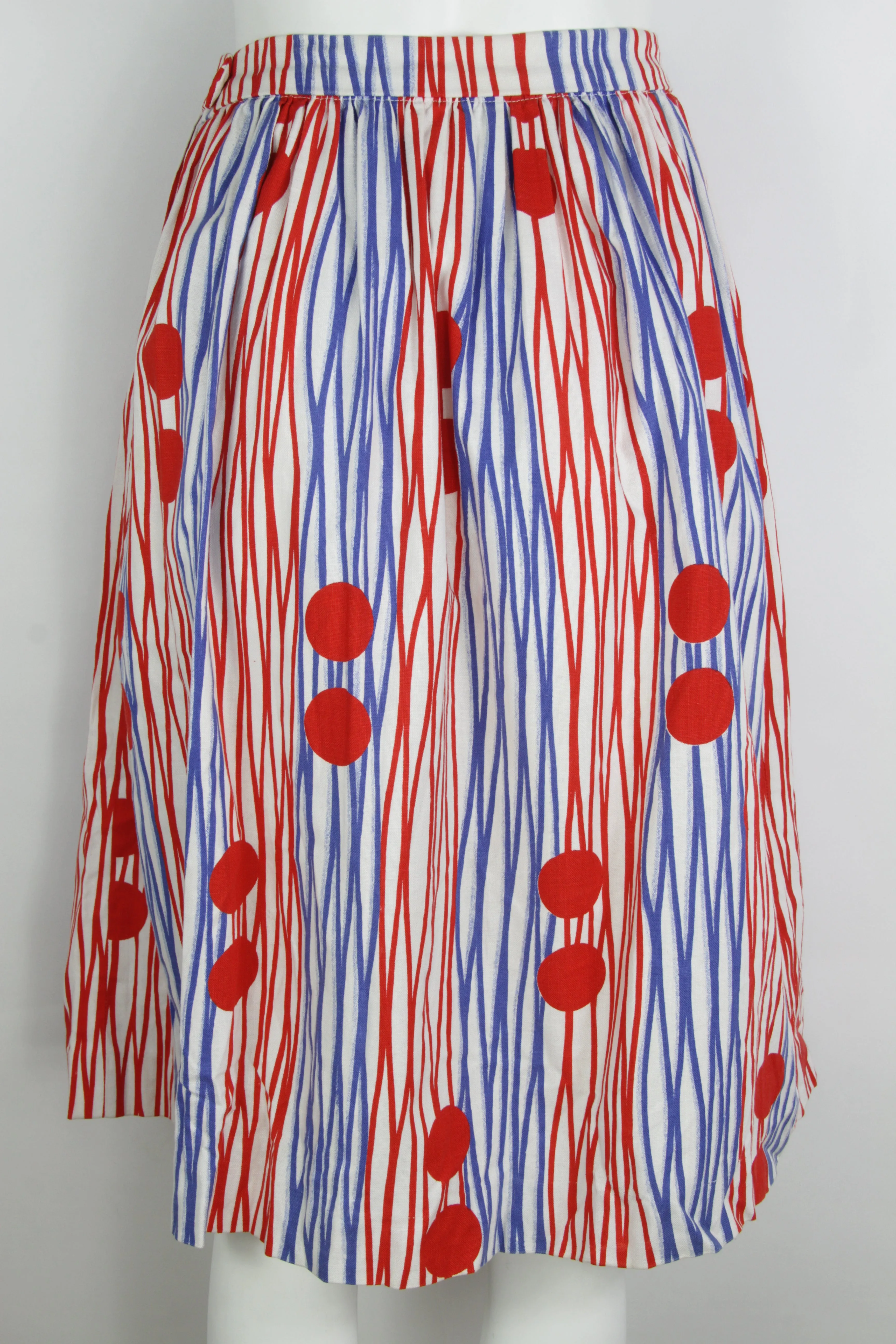 Vintage 50s Pleated Skirt  - S